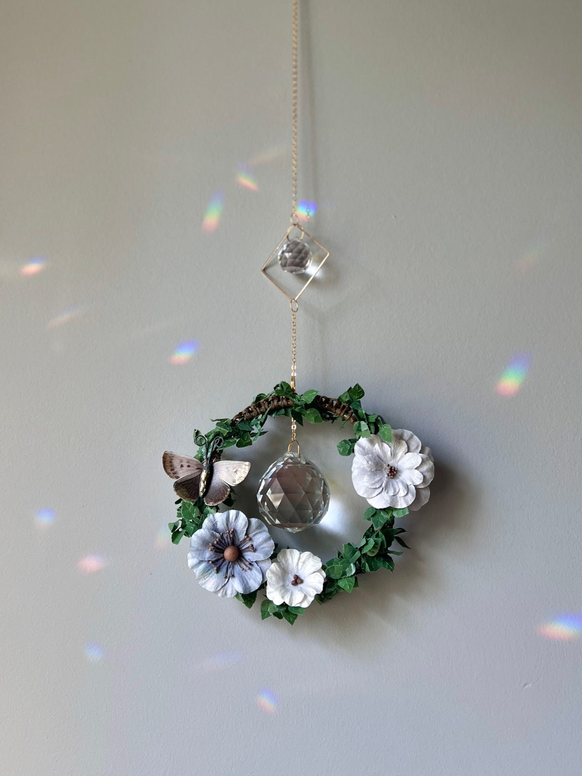 Suncatcher - Blue Floral