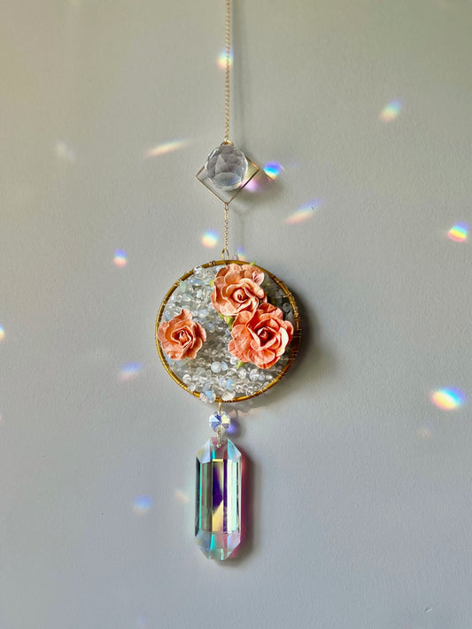 Suncatcher - Floral Quartz