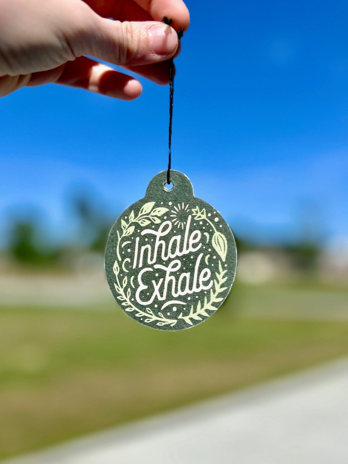 Scented Car Freshener - Inhale/Exhale