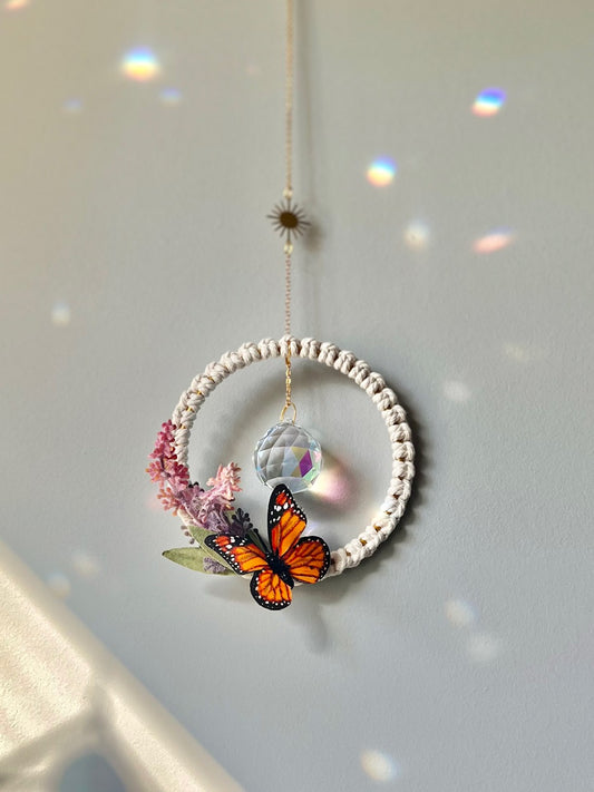 Suncatcher - Lavender Butterfly